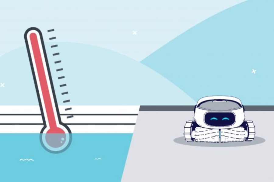 Održavanje temperature vode u bazenu